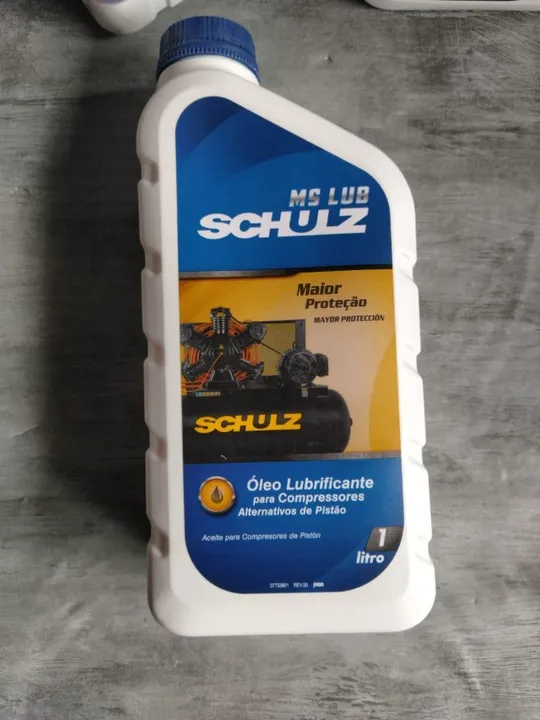 Óleo Compressor Pistão 1L Ms Lub Schulz