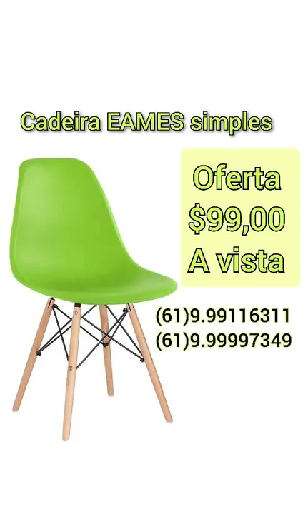 Cadeira EAMES simples