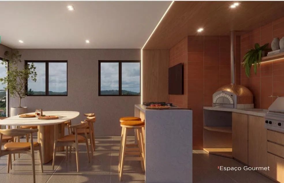 vista mar,Flat tem 20 metros quadrados com 1 quarto em Centro - Tamandaré - PE - Foto 9