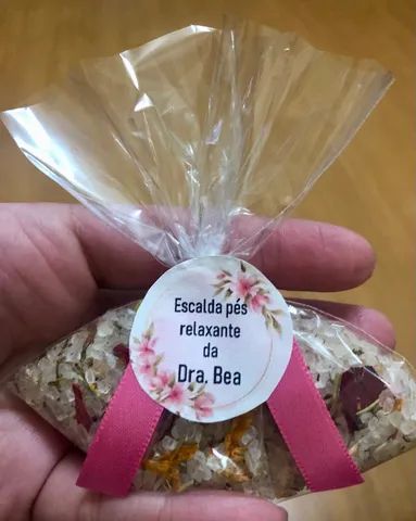 Escalda pés relaxante artesanal