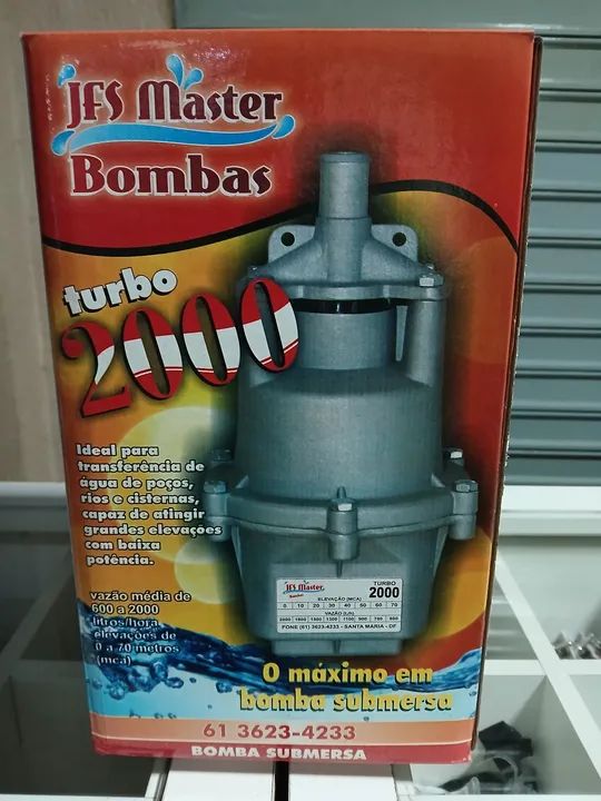 Bomba D' Água Sapo submersa Poço - Foto 3