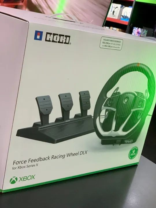 VOLANTE HORI OFICIAL PARA XBOX SERIES X | IMERSÃO TOTAL NA SUA JOGABILIDADE! - Foto 3