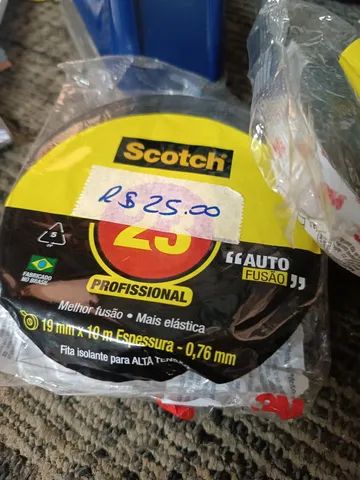Fita isolante 3 M auto fusão 19mm x 10 m - Foto 3