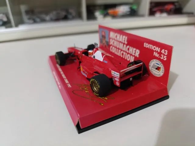 Miniatura Ferrari - Michael Schumacher - Hobbies e coleções