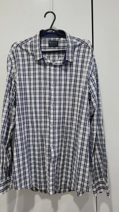 Camisa Xadrez tamanho 5(GG)