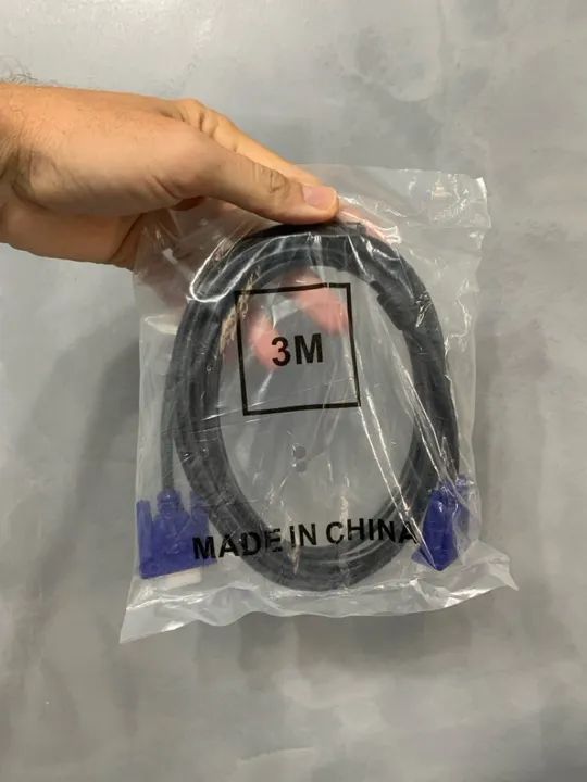 Cabo VGA 3M para Monitor