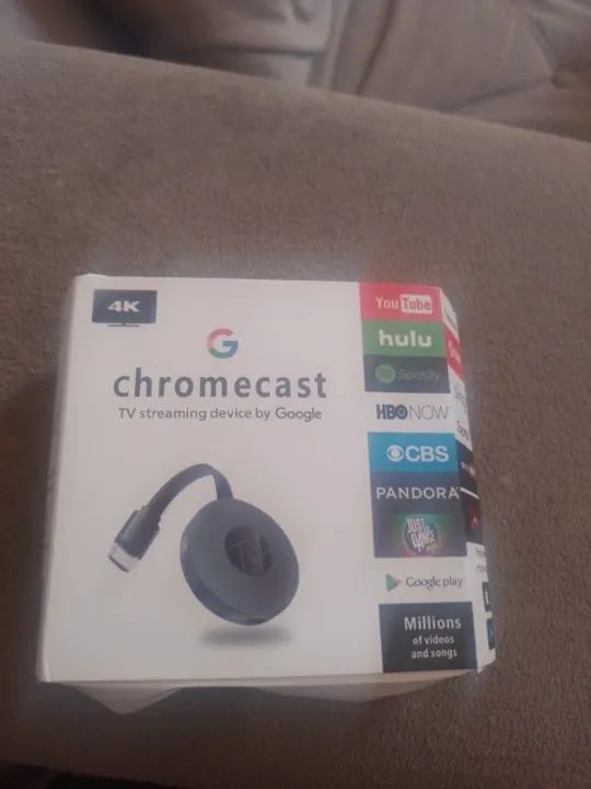 R$40,00 Chromecast 4k Google - Foto 2