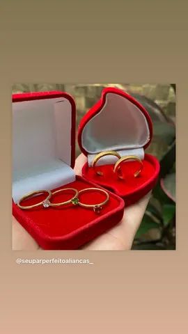 Alianças para pedido de namoro , noivado e para casamento. - Foto 2