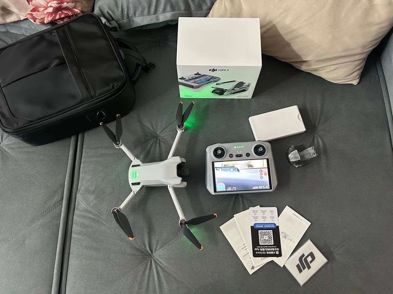 Dji Mini 3 Controle com Tela o Top 