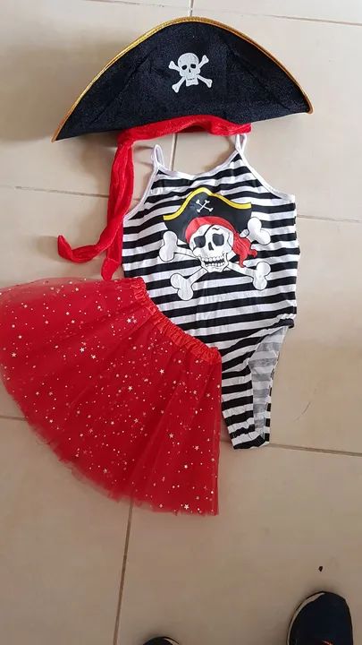 Fantasia Halloween pirata body - Foto 2