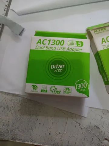 Adaptador wi-fi 5 1300mps novo - Foto 2