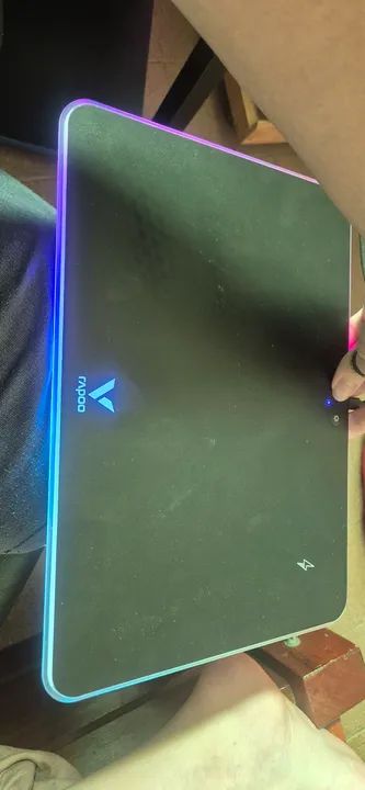 Mousepad Rapoo V10RGB carregamento sem fio - Foto 3