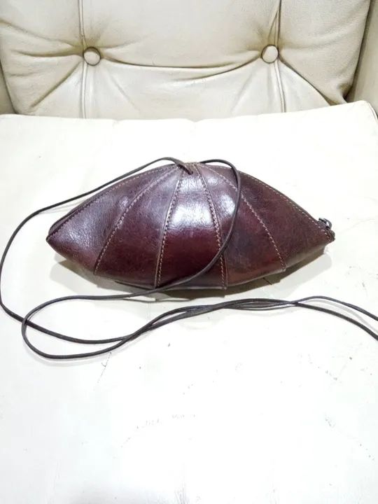 Bolsinha vintage couro 