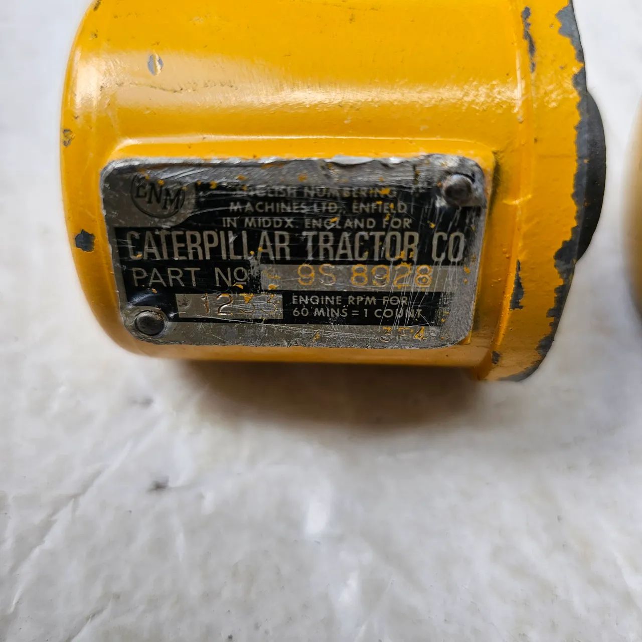 Trator esteira caterpillar D8H marcador contador novo original  9S8979 - Foto 2