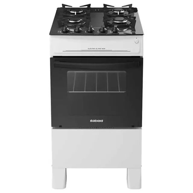 Fogão 4 Bocas Mesa de Vidro Itatiaia Super Lindo Fazemos Entrega