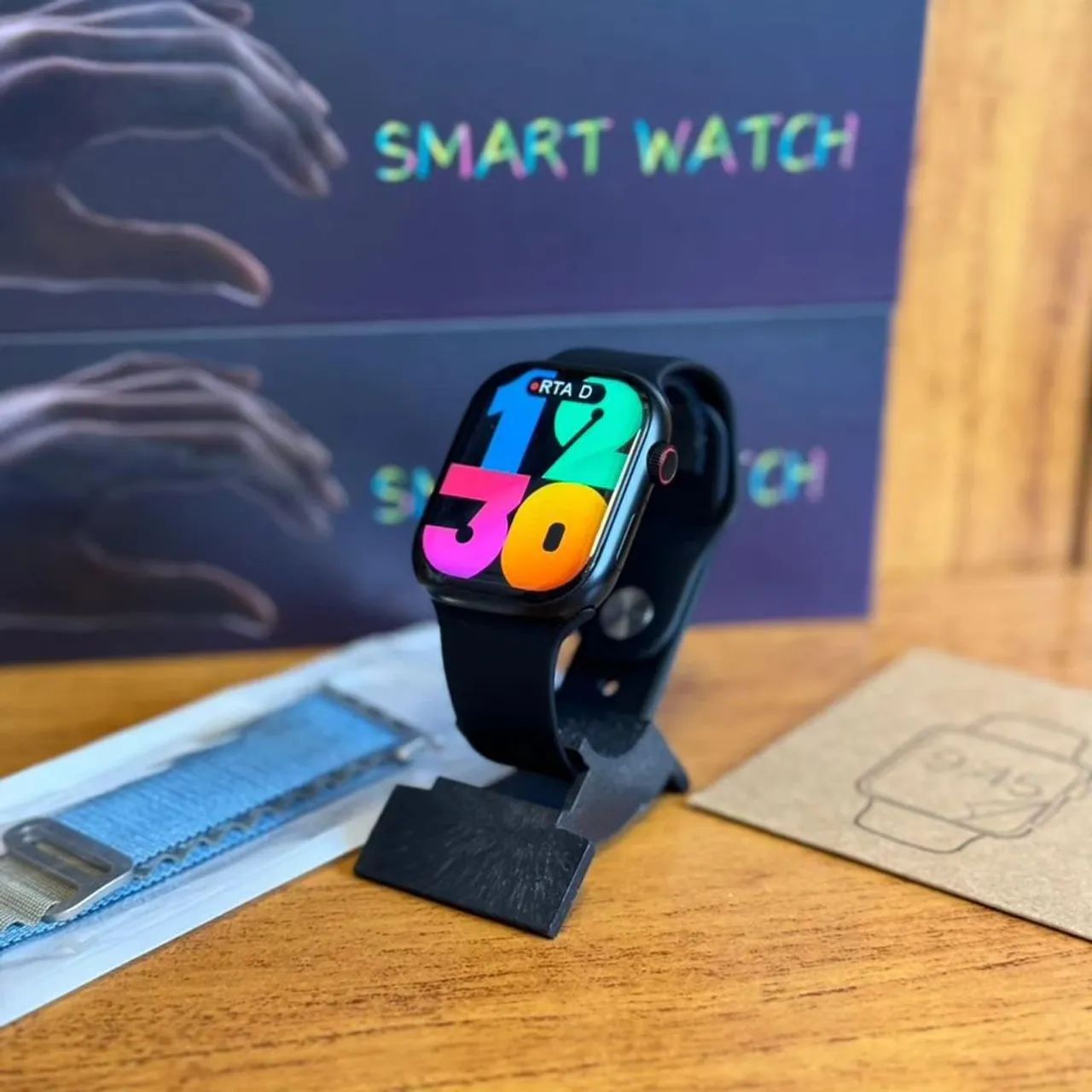 Smartwatch W29s, Series 9, com Chat Gpt + Brindes - Foto 5