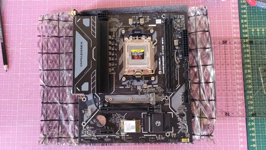 Combro Ryzen 7500F + Placa Mãe Maxsun B650M Wi-Fi - Foto 2