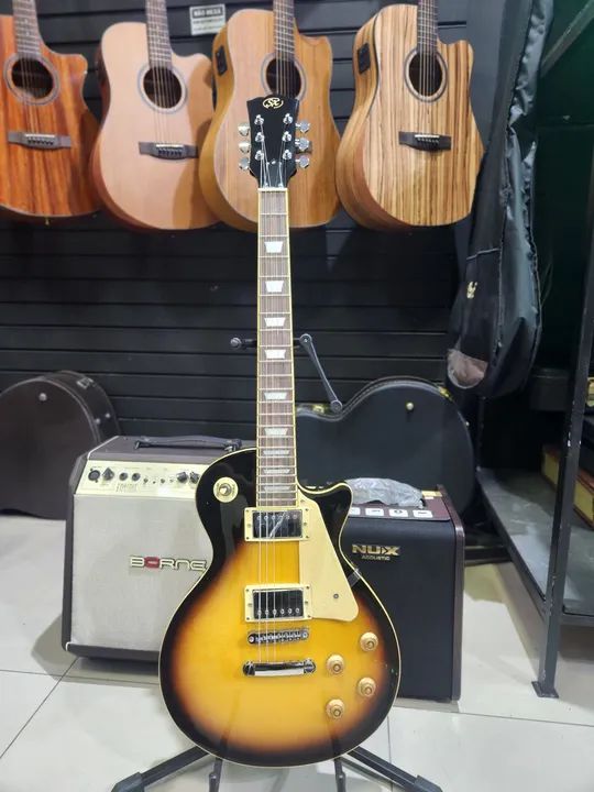 Guitarra Lês Paul Sx zero uso 