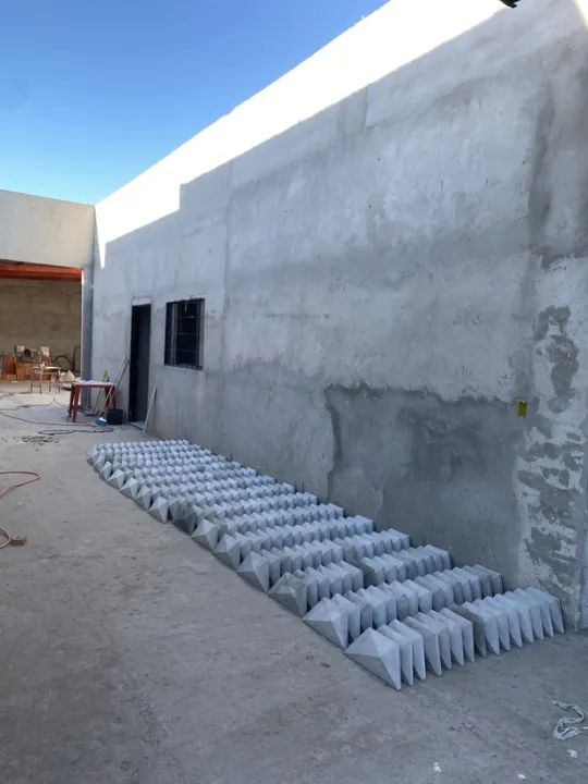 Placas de Cimento 3D para muros,piscinas,fachadas.(Cimento puro sem adição de gesso) - Foto 2