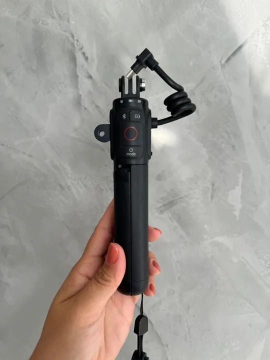 Volta - Bastão Com Bateria, Tripé E Controle Remoto - Gopro Cor Preto