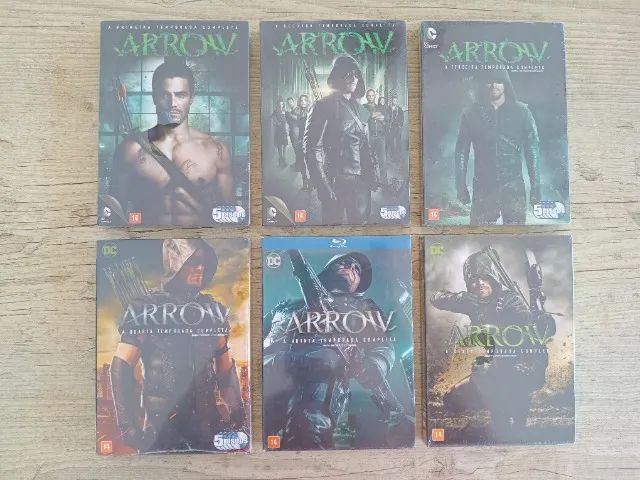 DVD Box Arrow - Temporadas 1 a 6 - Lacrados