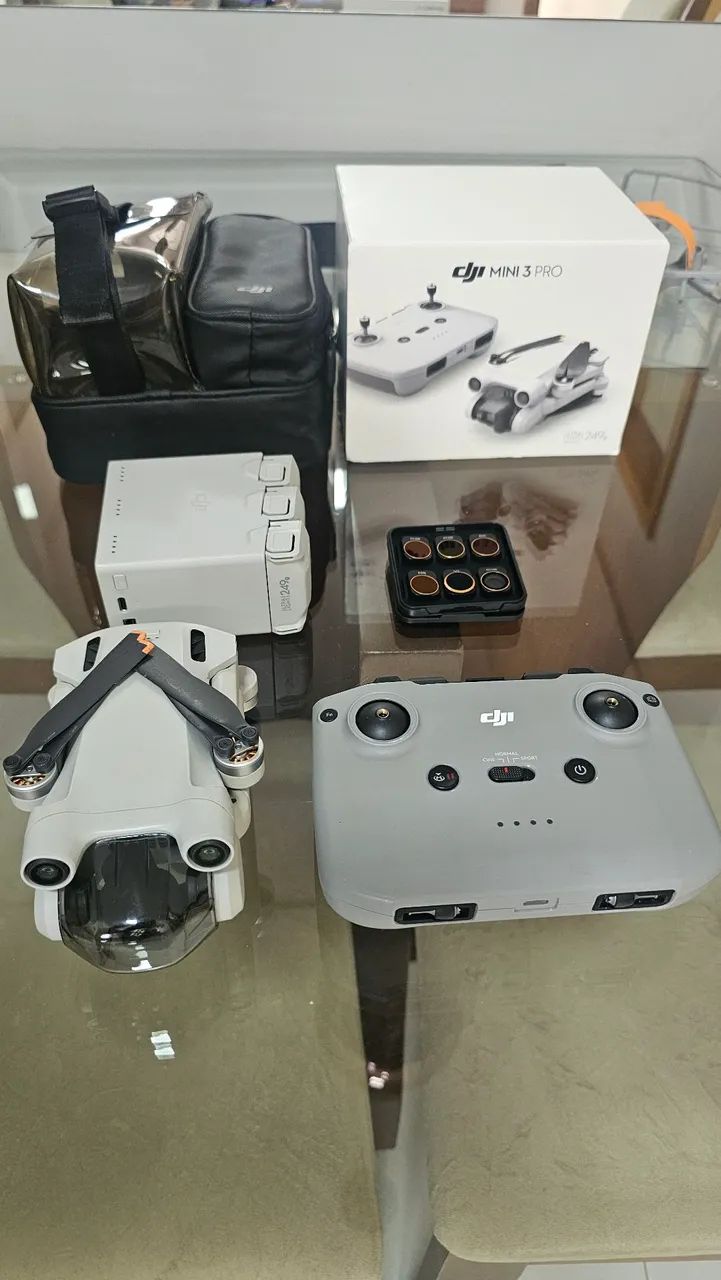 Drone DJI Mini 3 Pro - Completo + Acessórios - Excelente Estado! - Foto 3