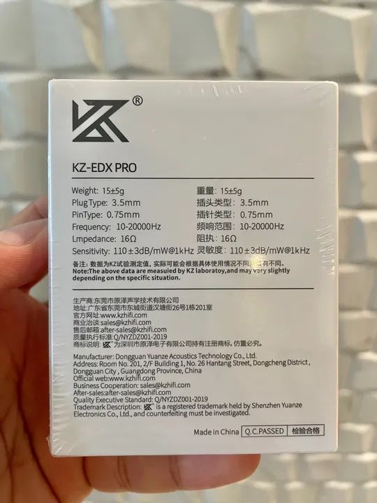 Fones de Ouvido Intra-auriculares KZ EDX PRO com Fio sem Microfone - Foto 4
