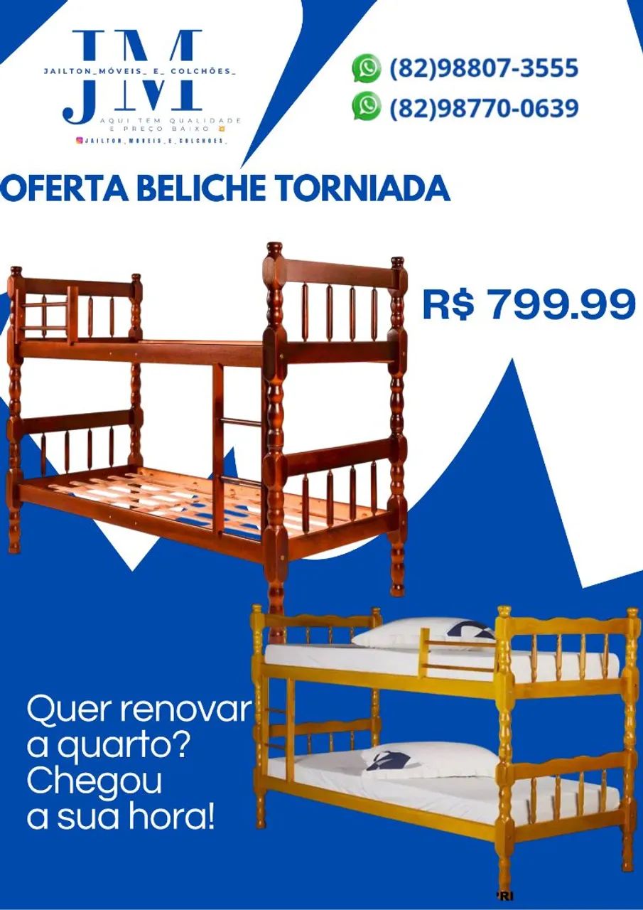 PROMOÇÃO DE BELICHE 