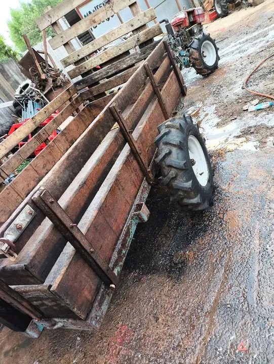 Micro trator Tobata tracionada  - Foto 5