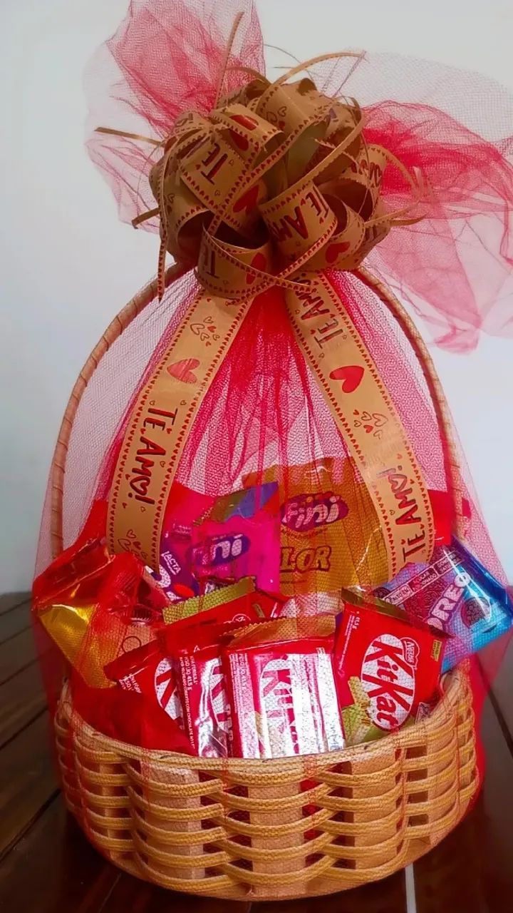 Cestas de café, frutas e guloseimas  - Foto 4