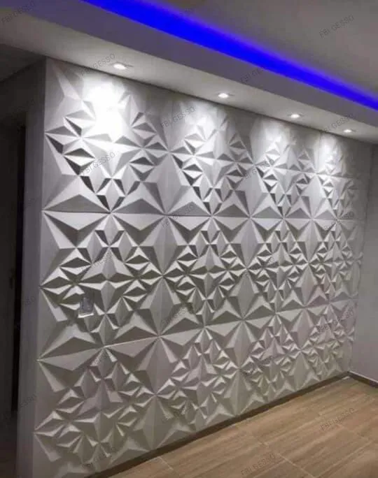 Painel 3D para parede - Moderno e elegante