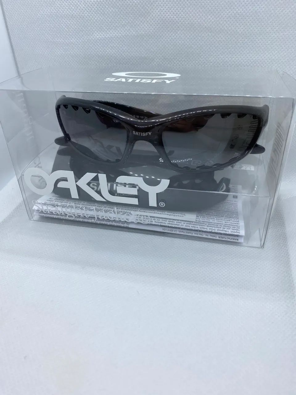 Óculos Oakley x Satisfy - Straight Jacket - Acessórios - Jardim