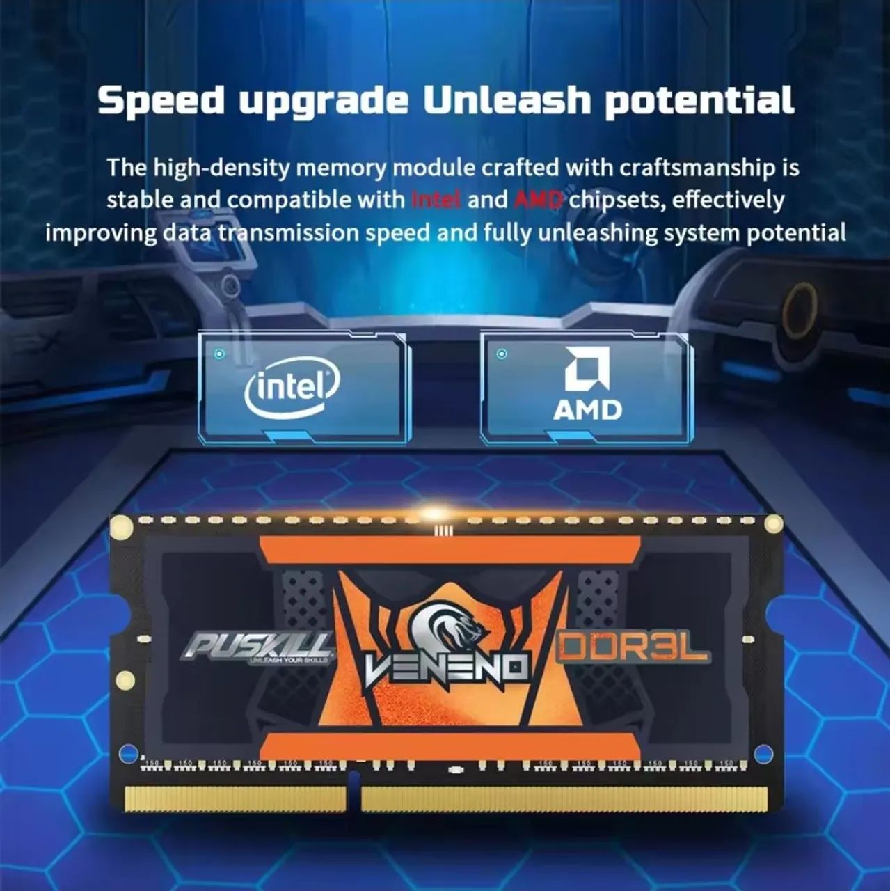 PUSKILL Original RAM Memory 4GB DDR4 or 4GB DDR3L (New)64169995137921123