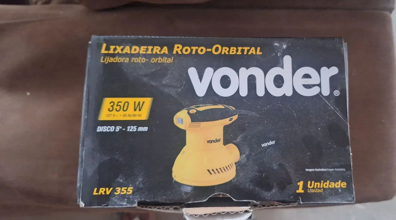 Vendo Lixadeira Roto-Orbital Vonder350W - Foto 2