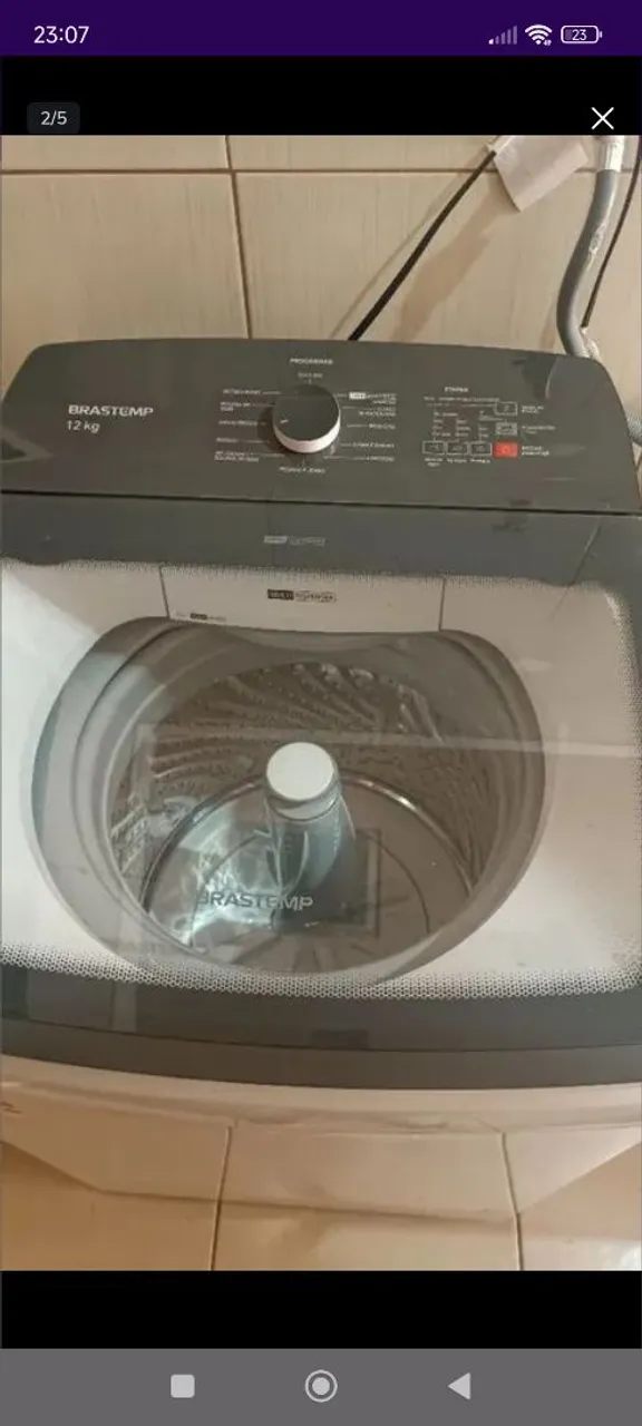 Máquina de Lavar Brastemp 12kg