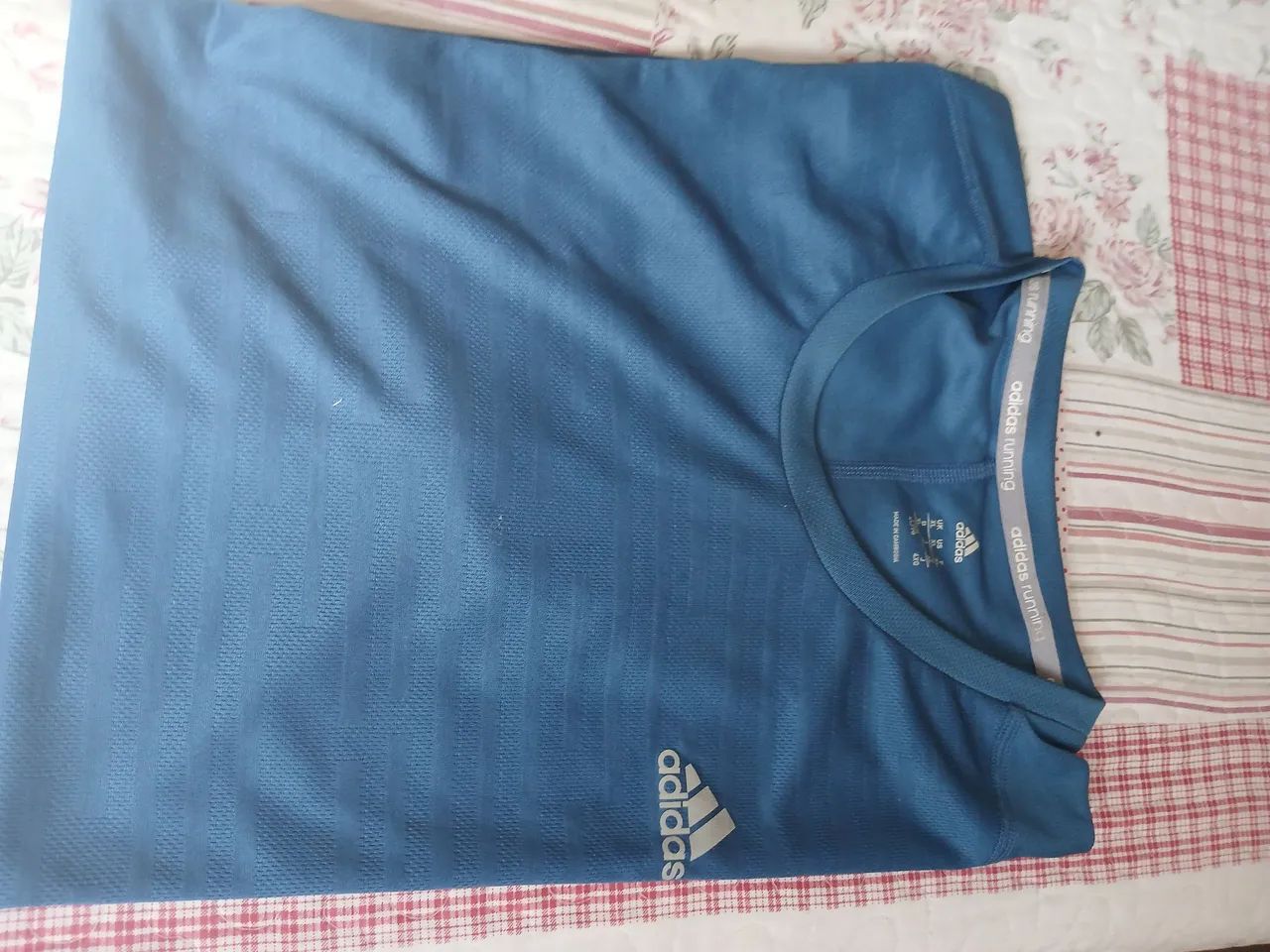 Camiseta Adidas Running Azul - Foto 4