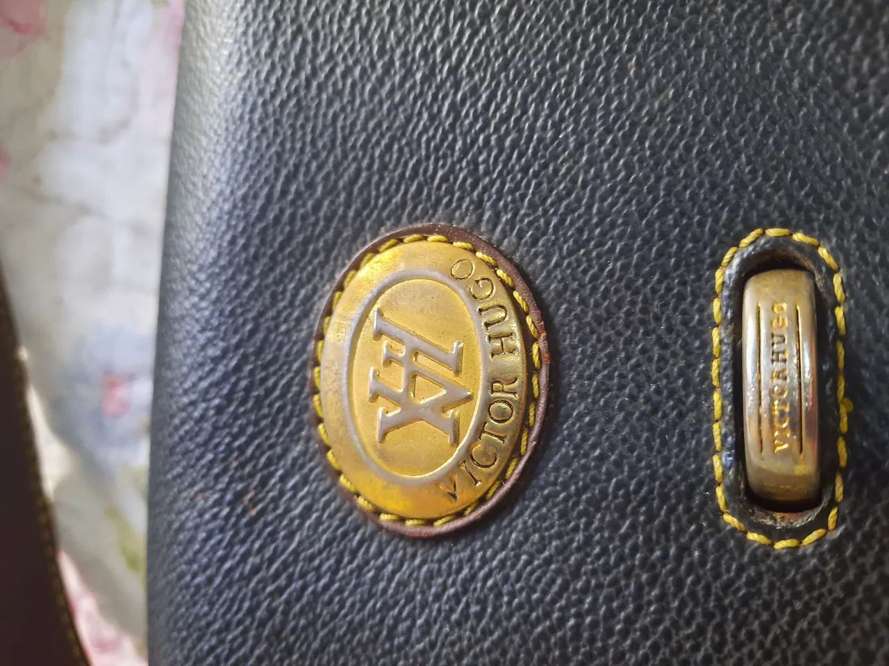 Bolsa Victor Hugo ORIGINAL Clássica em Couro - Foto 5