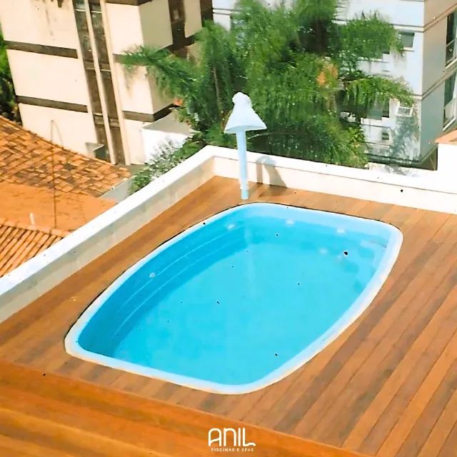Piscina pequena 3,45 metros nova com garantia  - Foto 5