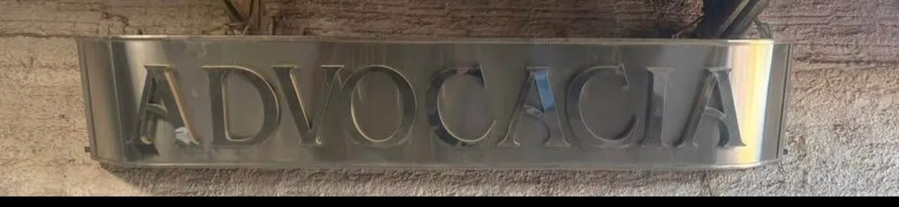 Placa de Advocacia 