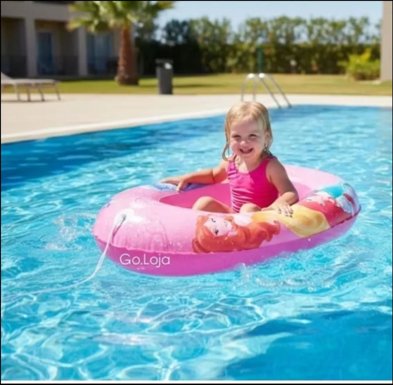 Bóia Infantil Princesas - Com Assento - Foto 4