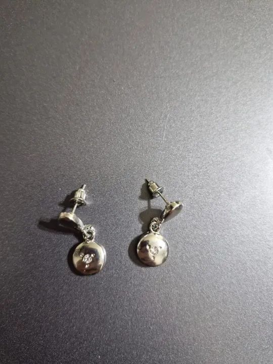 Brincos de Prata com Pedras - Foto 3