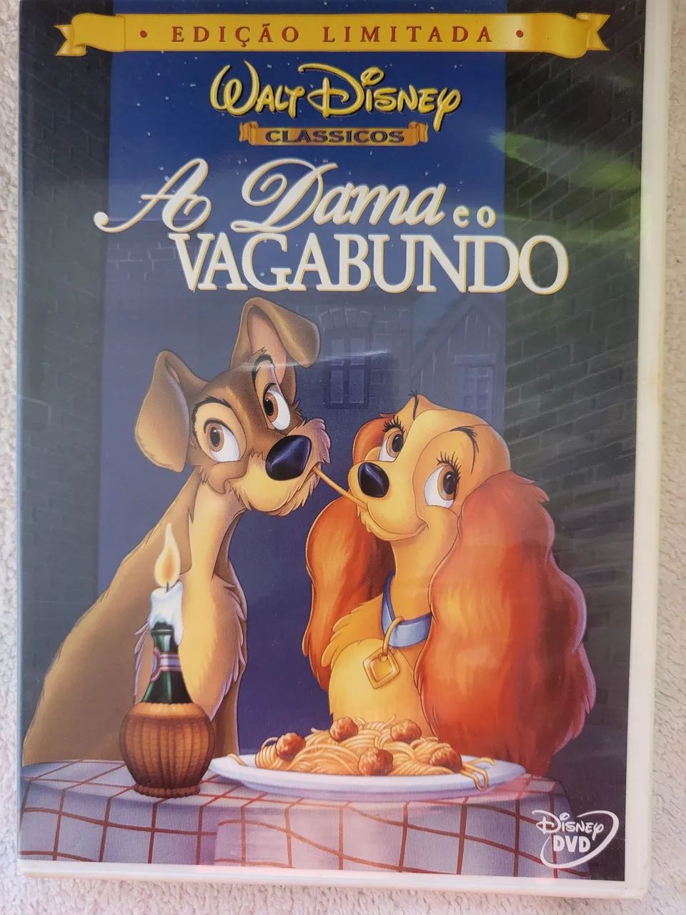 Dvd A DAMA E O VAGABUNDO