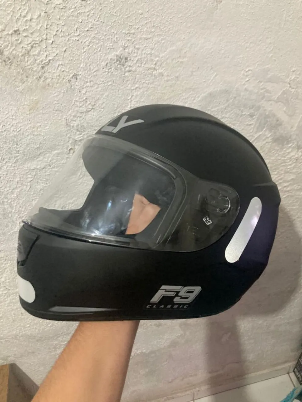 Capacete Fly F9 Classic Preto
