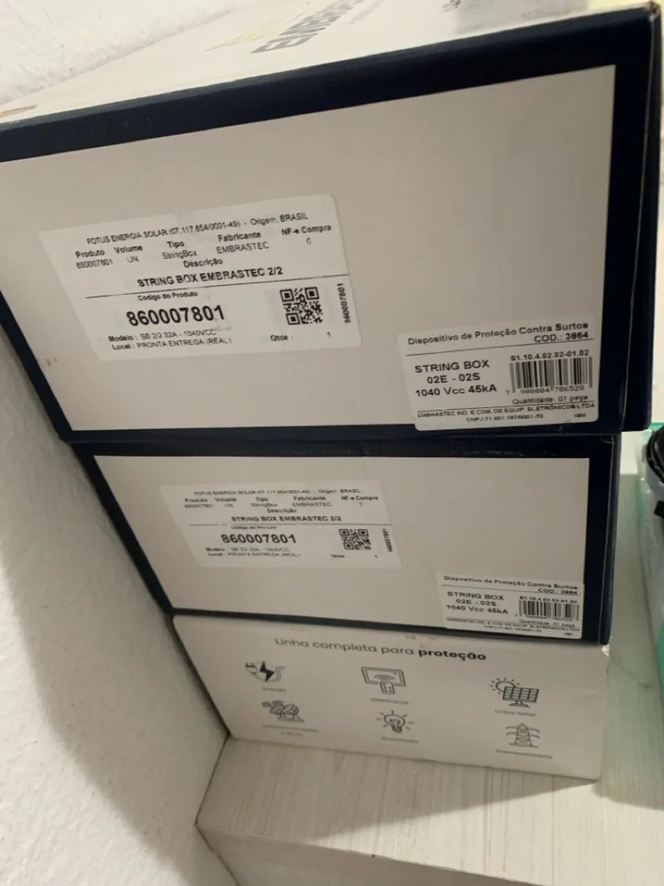 STRING BOX - Dispositivo de Proteção Contra Surtos64169225666947121