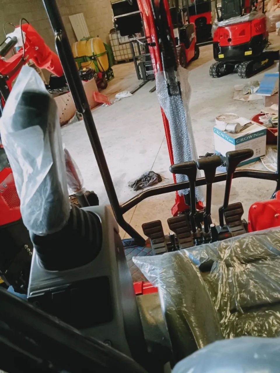 Mini escavadeira 2 toneladas