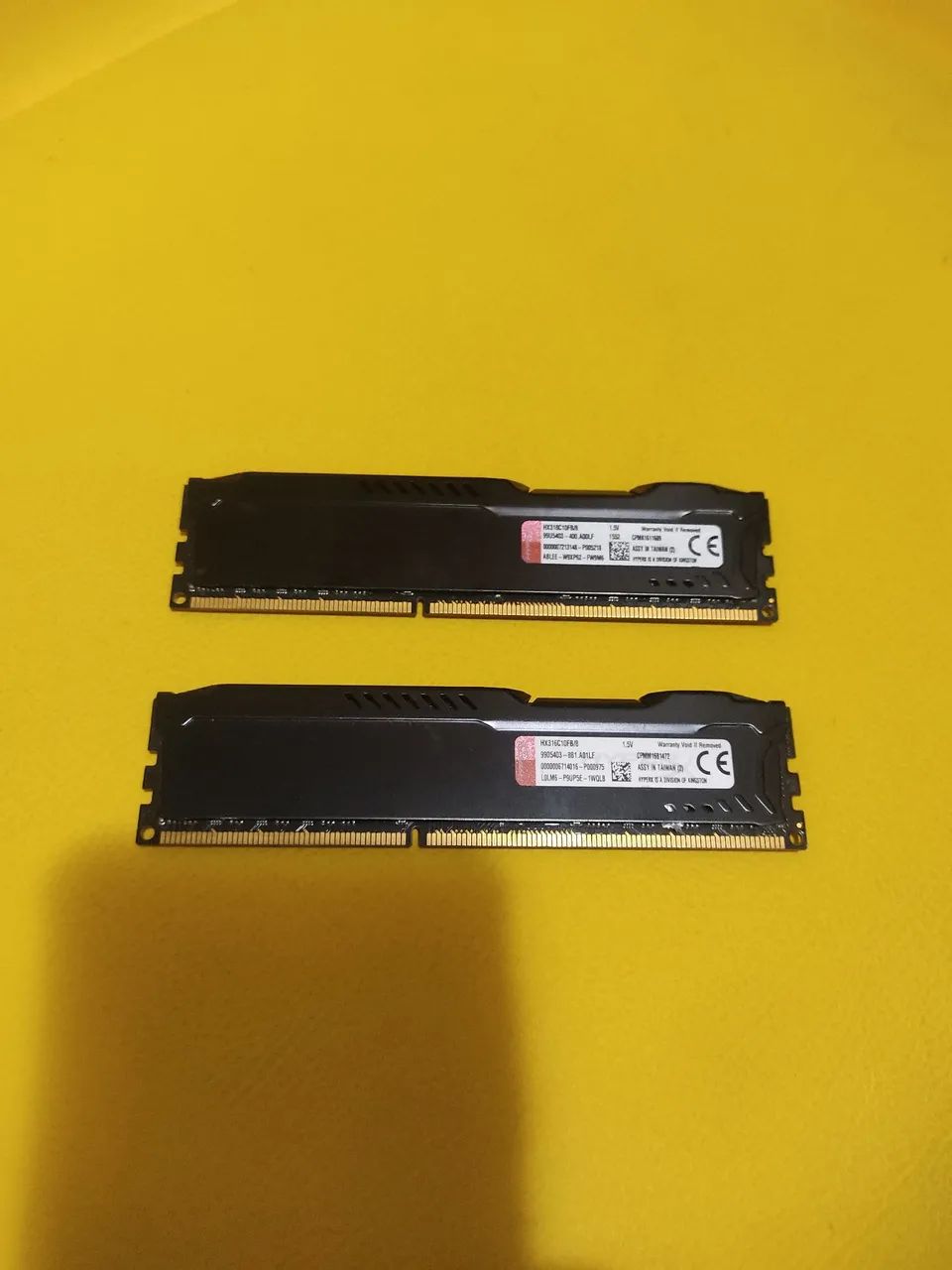 Memória DDR3 HYPER X 8X2 1600 - Foto 2