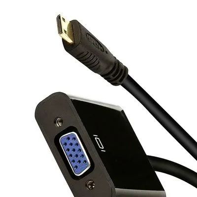 Adaptador Mini HDMI para VGA