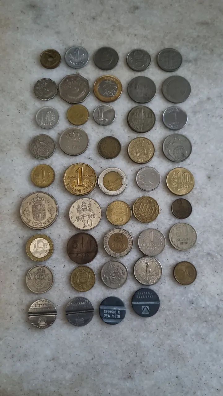 Coleção de Moedas Estrangeiras - Foto 3