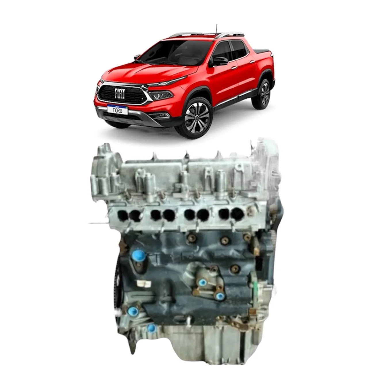 Motor Parcial Fiat Toro 2.0 Diesel Volcano 2016 a 2024