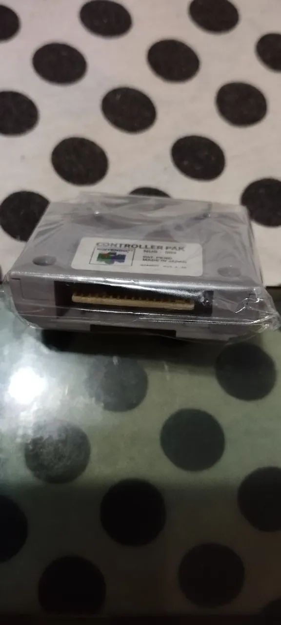 Memory card Controller Pak Nintendo 64 - Novo  - Foto 2